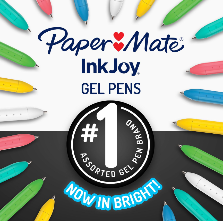 Tips and tricks to use Paper Mate Ink Joy Gel Bright pens